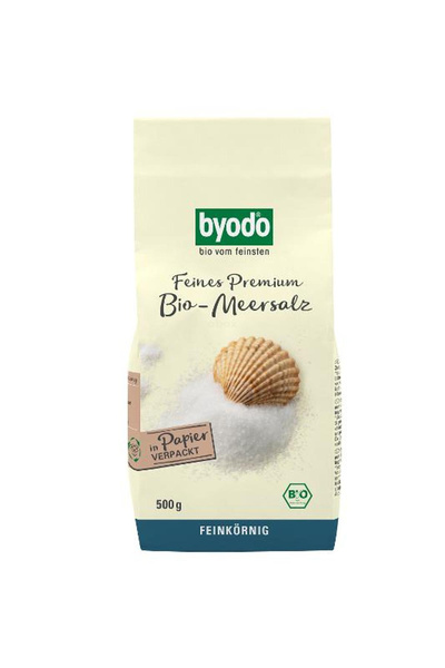 Produktfoto zu byodo - Atlantik Meersalz fein - 500g