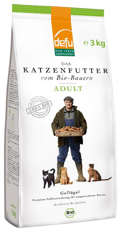 Produktfoto zu Trockenfutter Katze Geflügel - 3x3kg