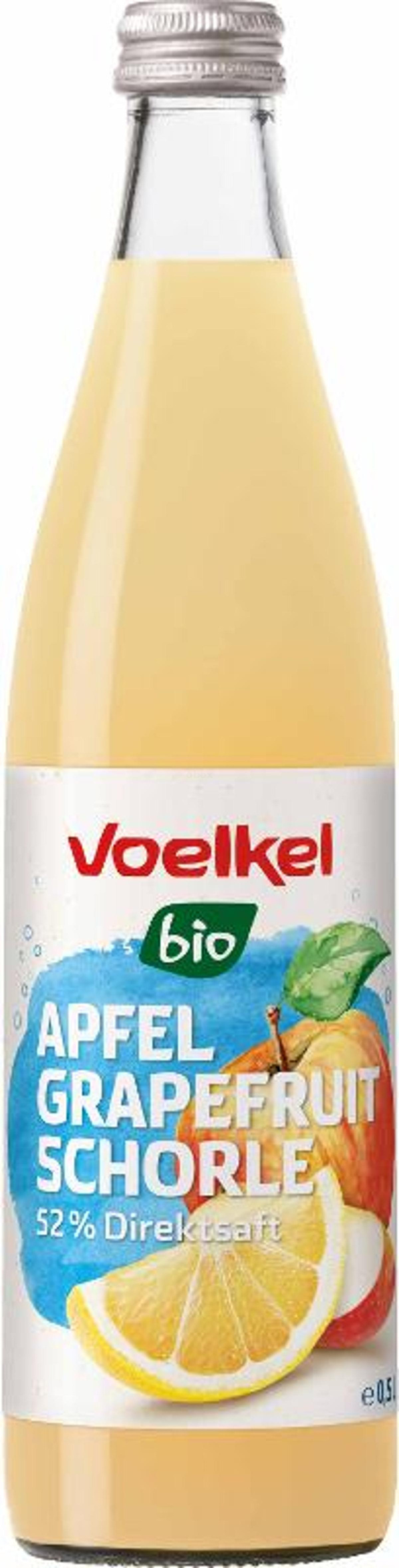 Produktfoto zu Voelkel Apfel-Grapefruit-Schorle - 0,5l