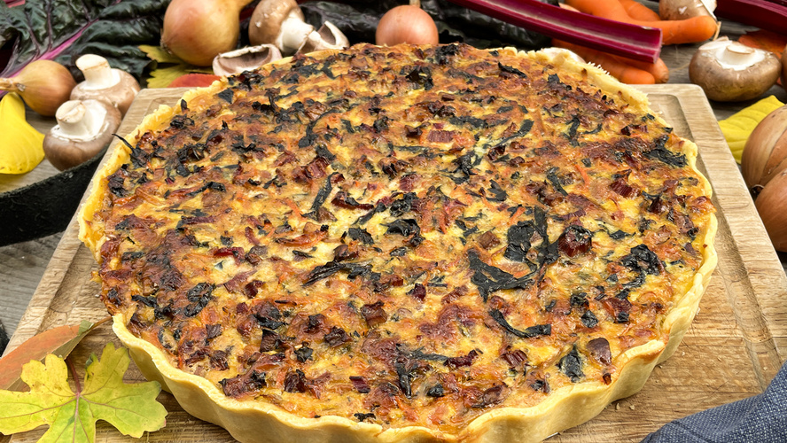Rezeptbild für 175. Mangold Quiche