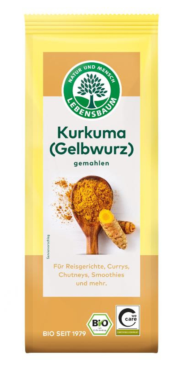 Produktfoto zu Lebensbaum - Kurkuma, gemahlen - 50g