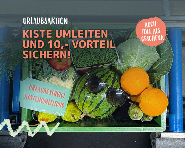 Urlaubsaktion Kiste weiterleiten