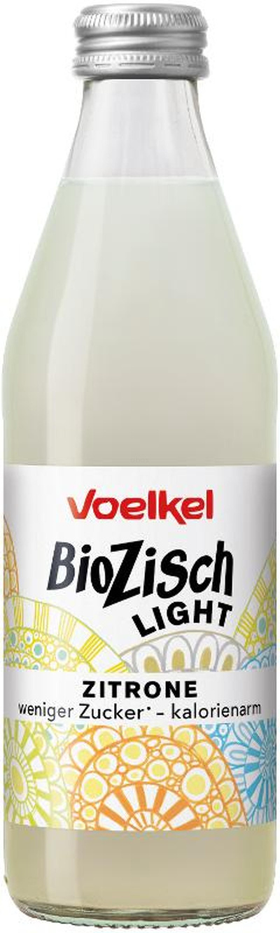 Produktfoto zu Voelkel - Bio Zisch leicht Zitrone - 0,33l