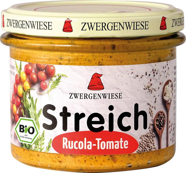 Produktfoto zu Zwergenwiese - Streich Rucola Tomate - 180g