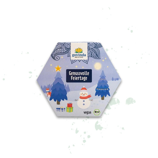 Adventskalender Tür 7: Govinda Präsentpackung