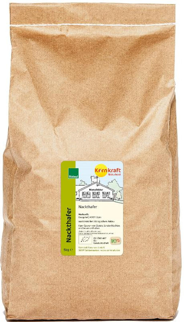 Produktfoto zu Kornkraft - Nackthafer - 5 kg