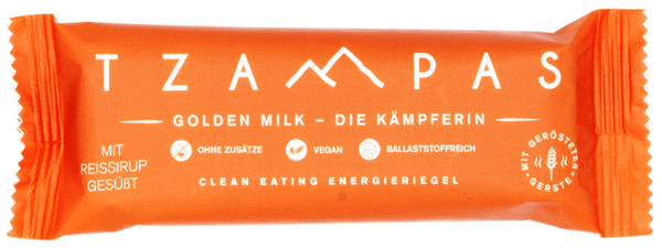 Produktfoto zu TZAMPAS Golden Milk Riegel - 40g