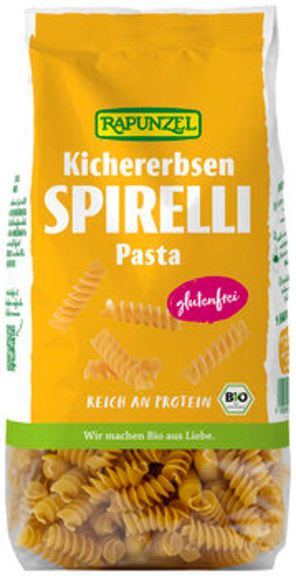 Produktfoto zu Rapunzel - Kichererbsen Spirelli - 300g
