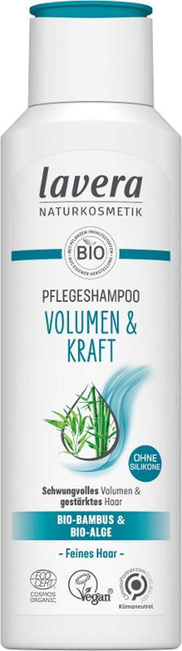 Produktfoto zu Lavera - Shampoo Volumen und Kraft - 250ml