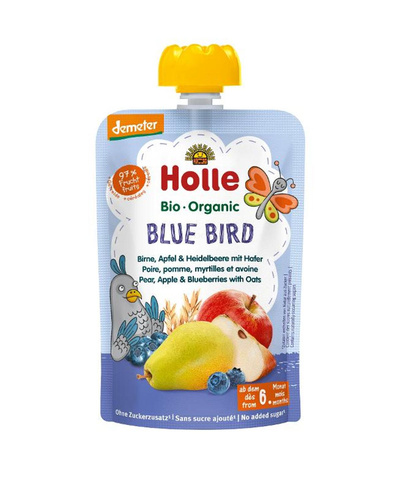 Produktfoto zu Holle - Blue Bird Pouchy - 100g