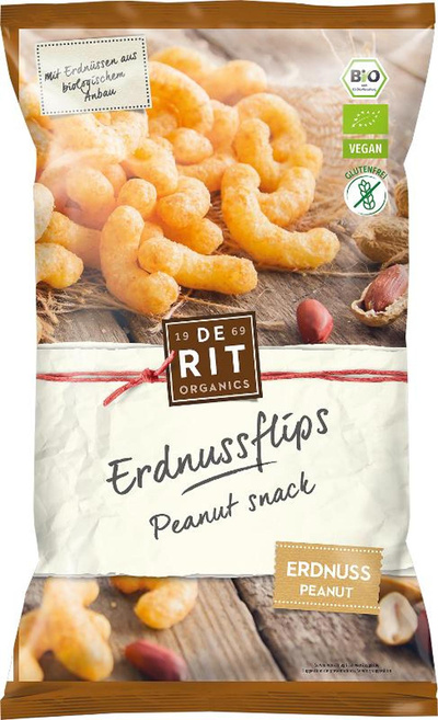 Produktfoto zu De Rit - Erdnuss Flips - 125g