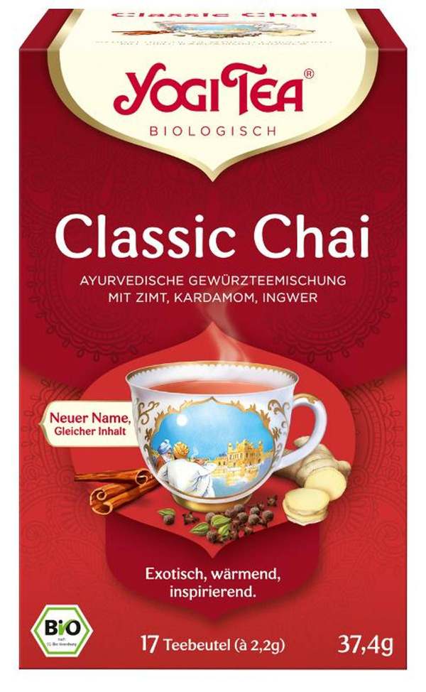 Produktfoto zu Yogi Tea - Classic - 17 x 2,2g