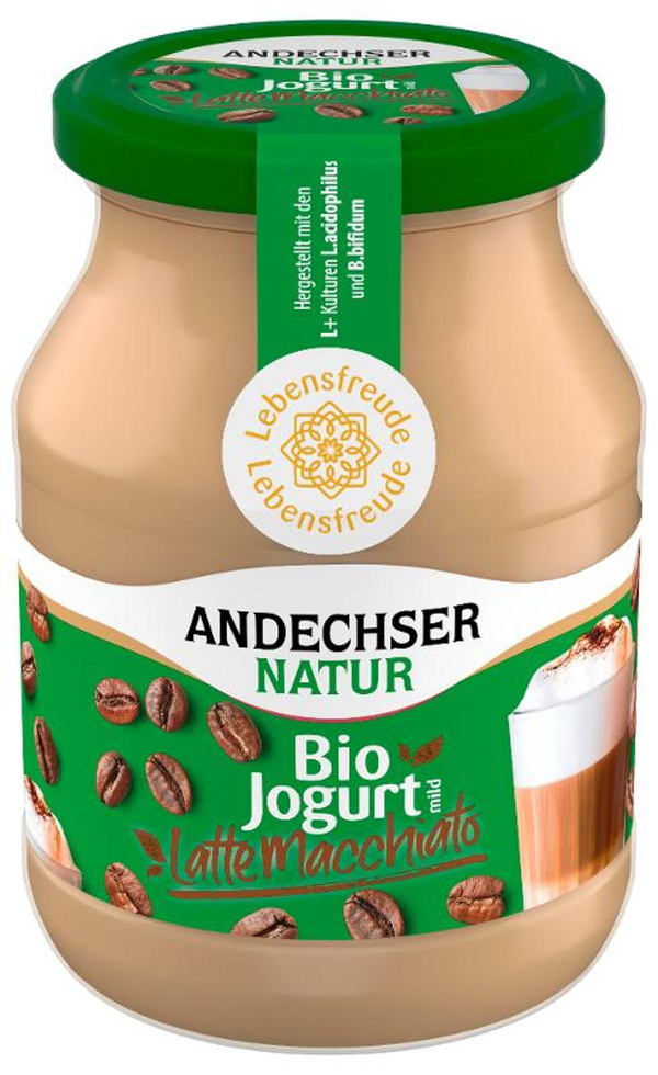 Produktfoto zu Andechser - Joghurt Latte Macchiatto, 3,8% - 500g