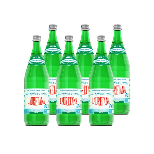 Produktfoto zu Lauretana - Wasser mild - 6 x 1l