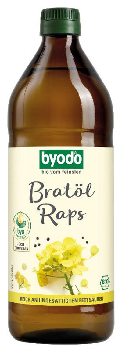 Produktfoto zu byodo - Bratöl Raps - 0,75l