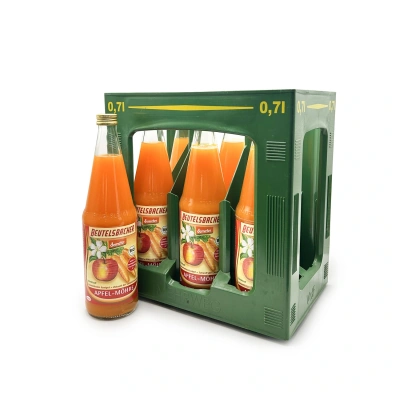 Produktfoto zu Beutelsbacher - Apfel Möhren Saft - 6 x 0,7l