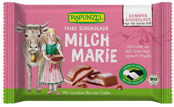 Produktfoto zu Rapunzel Milch Marie Schokolade - 100g