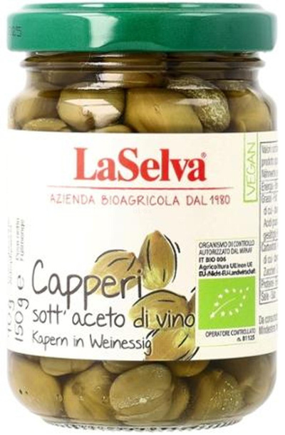 Produktfoto zu LaSelva - Kapern in Essig - 150g