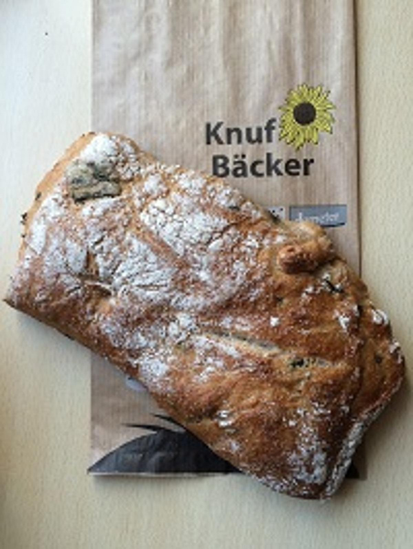 Produktfoto zu Bärlauch-Ciabatta - 300g