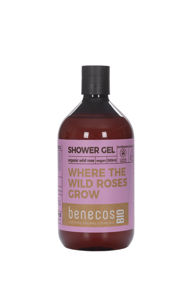 Produktfoto zu Benecos - Duschgel Wildrose ENTDECKE DIE WILDE ROSE IN DIR - 500 ml
