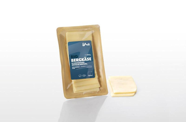 Produktfoto zu Bio vom Berg - Tiroler Bergkäse Scheiben - 120g