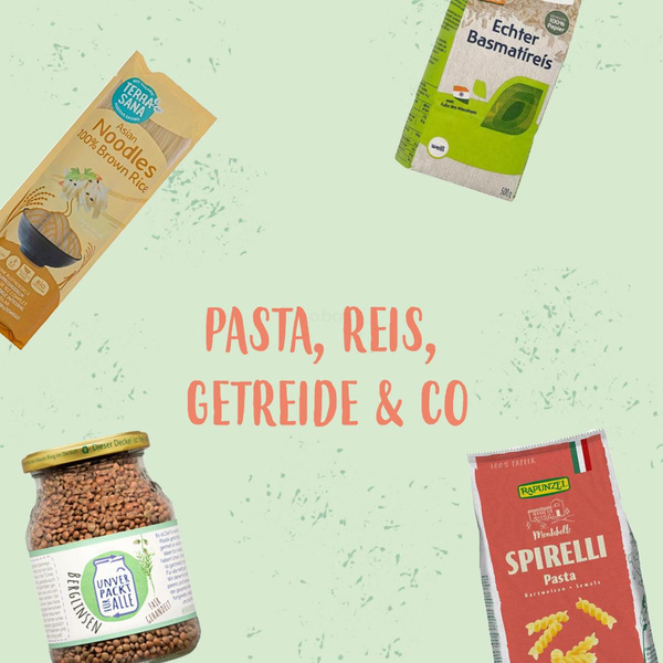 Produktfoto zu Zu Pasta, Reis, Getreide und Co.