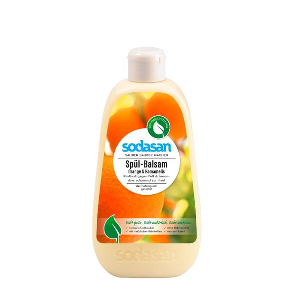 Produktfoto zu Sodasan - Geschirrspülmittel Balsam Orange - 500ml