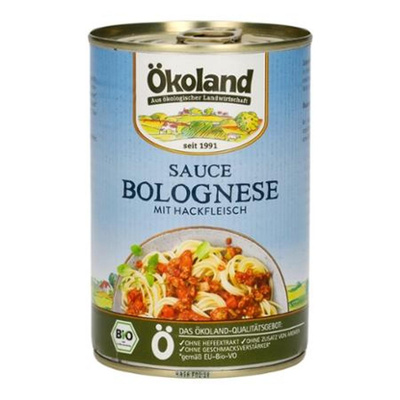Produktfoto zu Ökoland - Sauce Bolognese - 400g