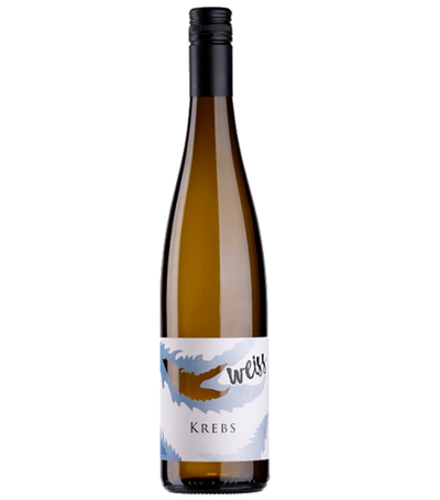 Produktfoto zu Krebs Weiss Riesling, trocken - 0,75l