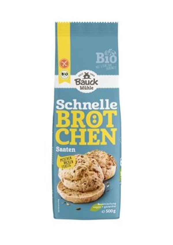Produktfoto zu Bauckhof - Schnelle Brötchen Saaten - 500g