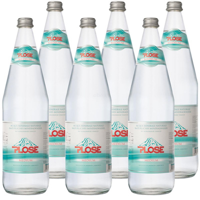Produktfoto zu Plose - Hochquellwasser medium - 6 x 1l