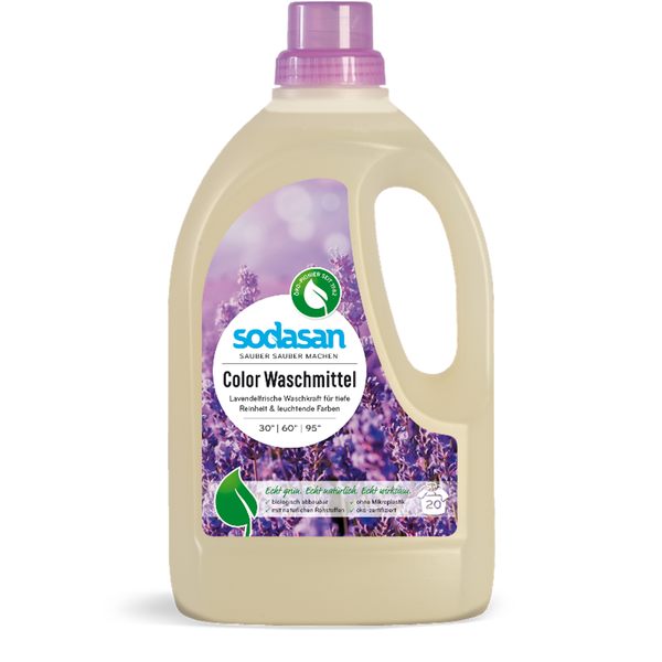 Produktfoto zu Sodasan - Color Waschmittel Lavendel - 1,5l