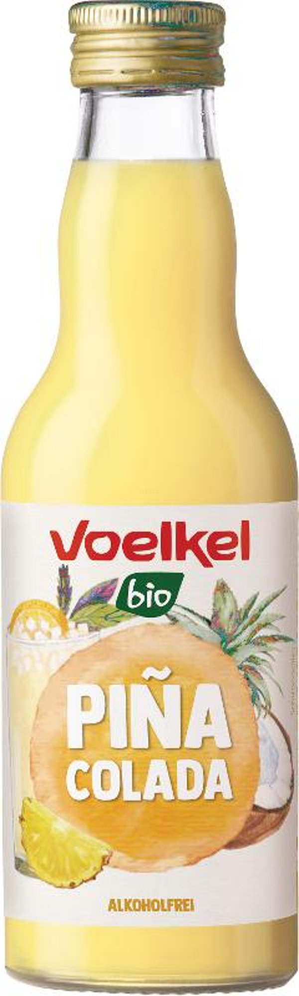 Produktfoto zu Voelkel - Pina Colada Cocktail, alkoholfrei - 0,2l