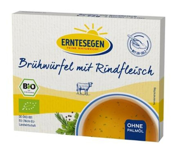 Produktfoto zu Erntesegen - Brühwürfel Rind - 6 Stück
