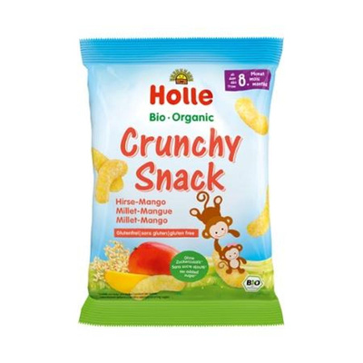 Produktfoto zu Holle - Crunchy Snack Hirse Mango - 25g