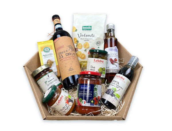 Produktfoto zu Präsentkorb "Italienische Spezialitäten"