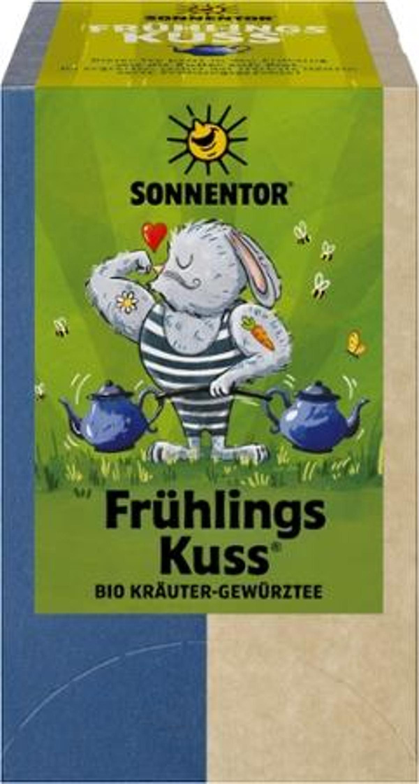 Produktfoto zu Sonnentor - Frühlingskuss Kräutertee - 18 x 1,5g
