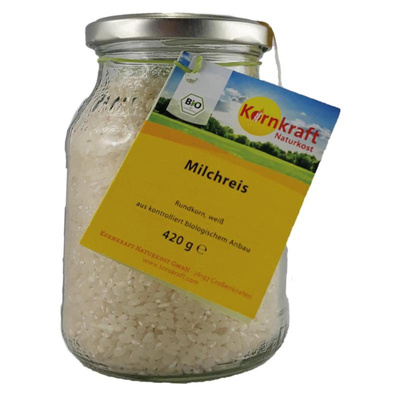 Produktfoto zu Kornkraft - Milchreis, weiß  - 420g