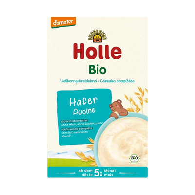 Produktfoto zu Holle - Haferflockenbrei - 250g