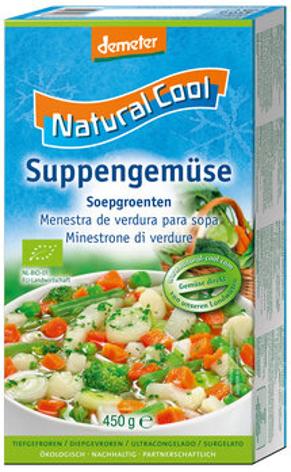 Produktfoto zu Natural Cool - Suppengemüse, tiefgekühlt - 450g