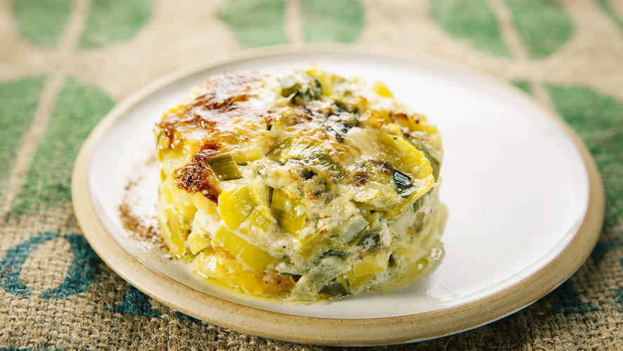 Rezeptbild für 246. Cremiges Kartoffelgratin mit Lauch
