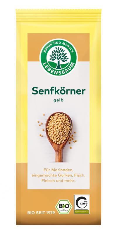 Produktfoto zu Lebensbaum - Senfkörner, gelb - 80g