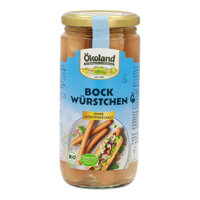 Produktfoto zu Ökoland - Bockwürstchen - 380g