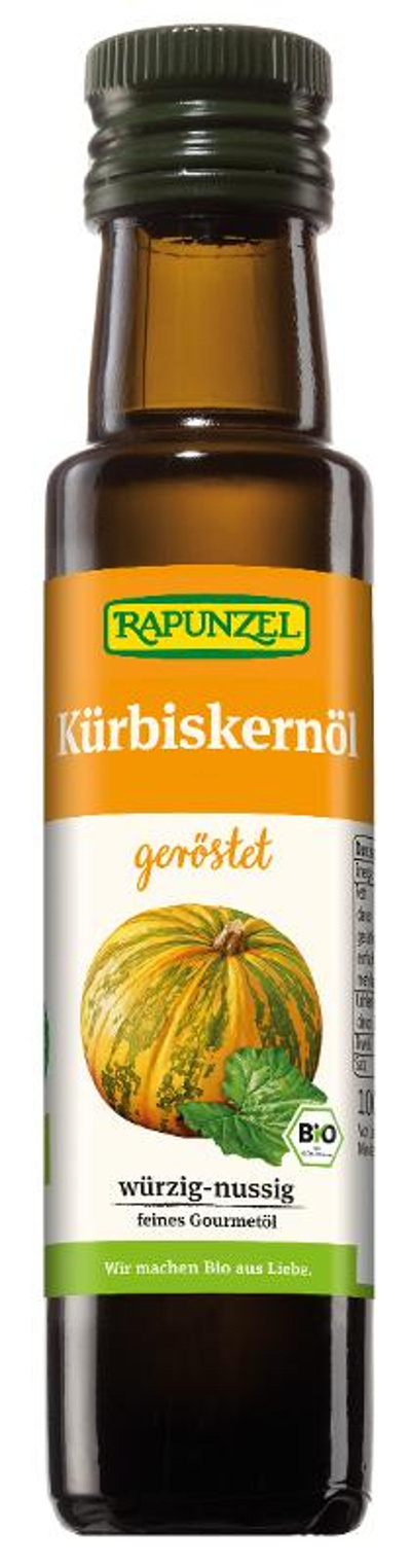 Produktfoto zu Rapunzel - Kürbiskernöl geröstet - 100ml