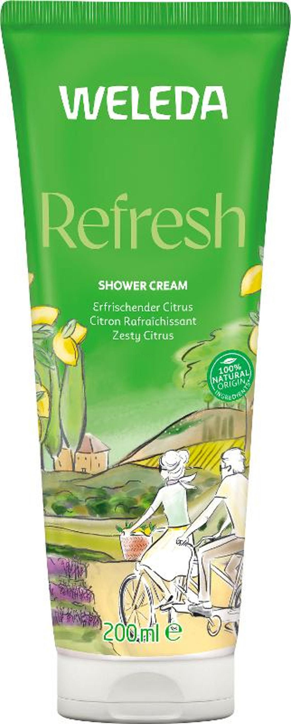 Produktfoto zu Weleda - Citrus Erfrischungsdusche - 200ml