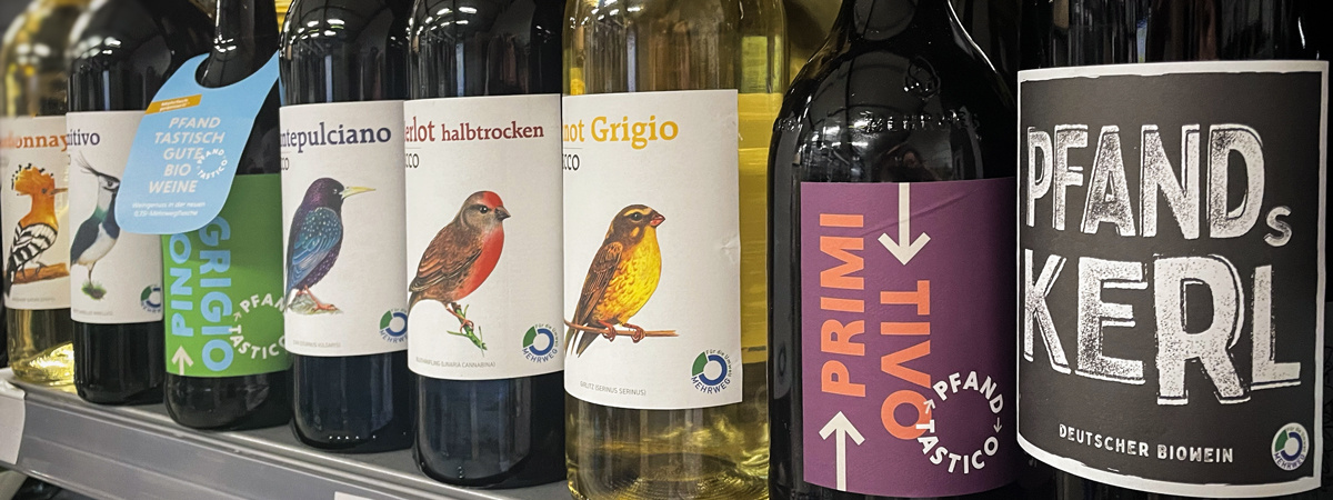 Weine in Mehrwegflaschen