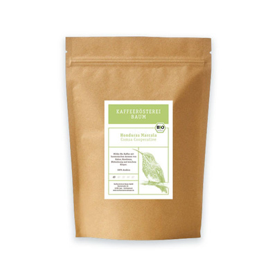 Produktfoto zu Kaffeerösterei Baum - Honduras Marcala, ganze Bohne - 250g