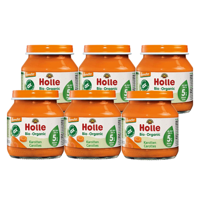 Produktfoto zu Holle - Karotten - 6 x 125g