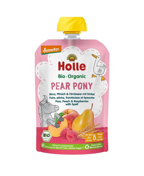 Produktfoto zu Holle - Pear Pony Pouchy - 100g