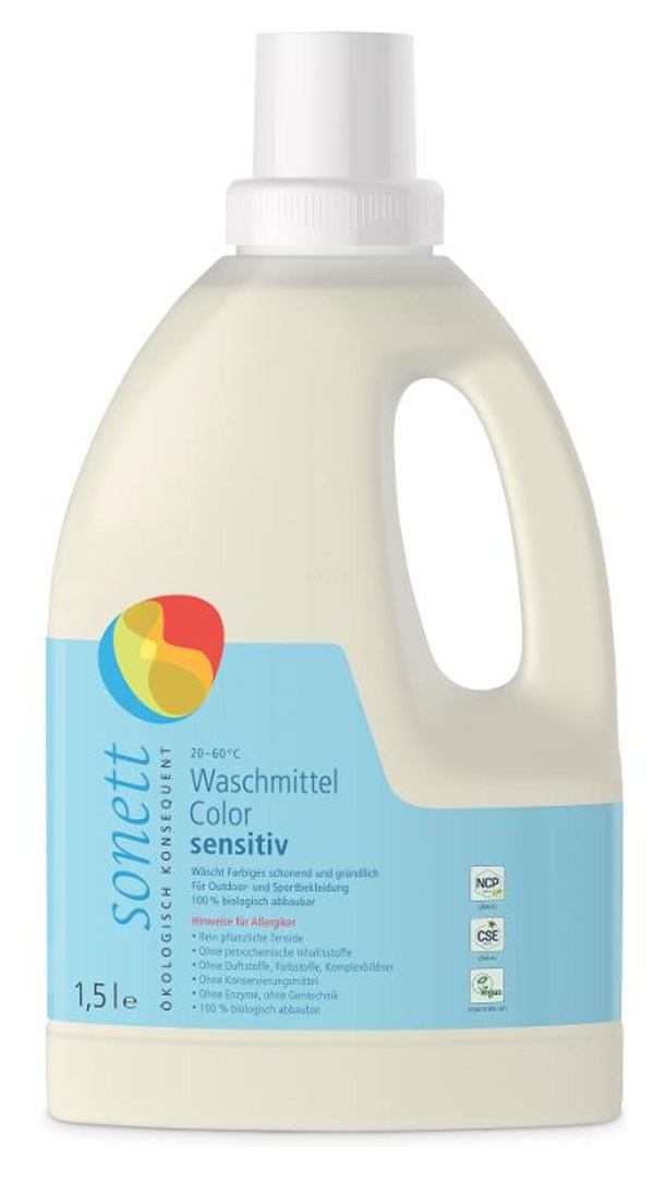 Produktfoto zu SONETT - Waschmittel Color sensitiv - 1,5l